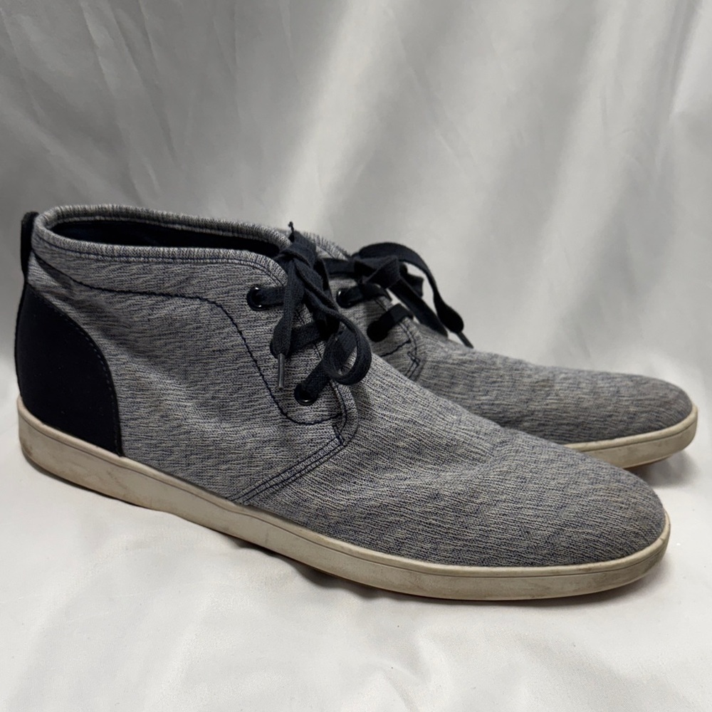 Steve Madden Gray/Blue Chukka Boots/Shoes for Men